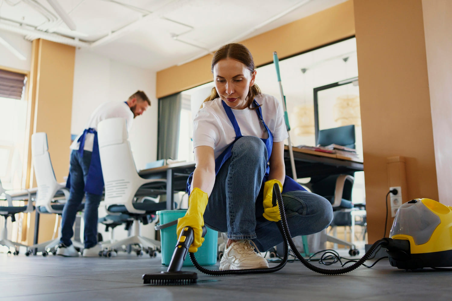 Enjoy a spotless home with our professional cleaning service.